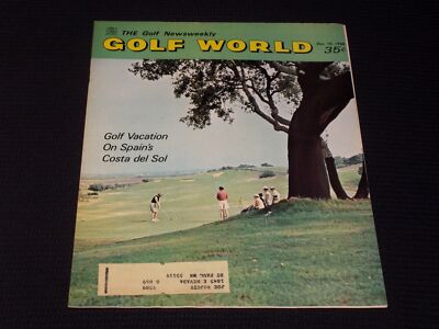 1968 DECEMBER 10 GOLF WORLD MAGAZINE - SPAIN'S COSTA DEL SOL COVER - E 6543