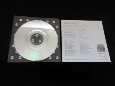 Nervus Rex Don't Look Japan Promo Mini CD Single CBGB Cramps