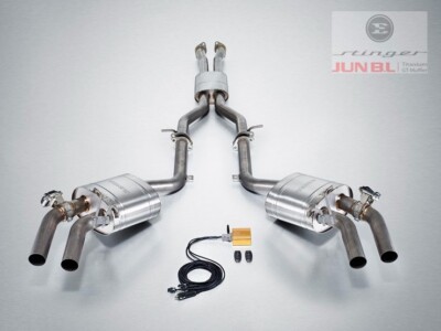 2018-2023 Kia Stinger 3.3T Titanium EVC Cat-Back Exhaust Valvetronic + CF Fuel D