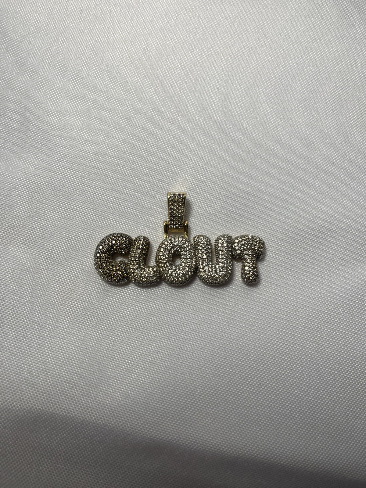 Statement ''CLOUT'' Unique Pendant Solid - RICEGU… - image 1