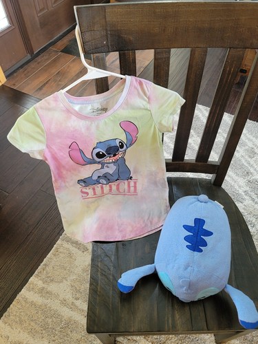 Stitch T-Shirt GIRLS Size 10-12 (Large) And LILO & STITCH PLUSHES Disney - Picture 18 of 23
