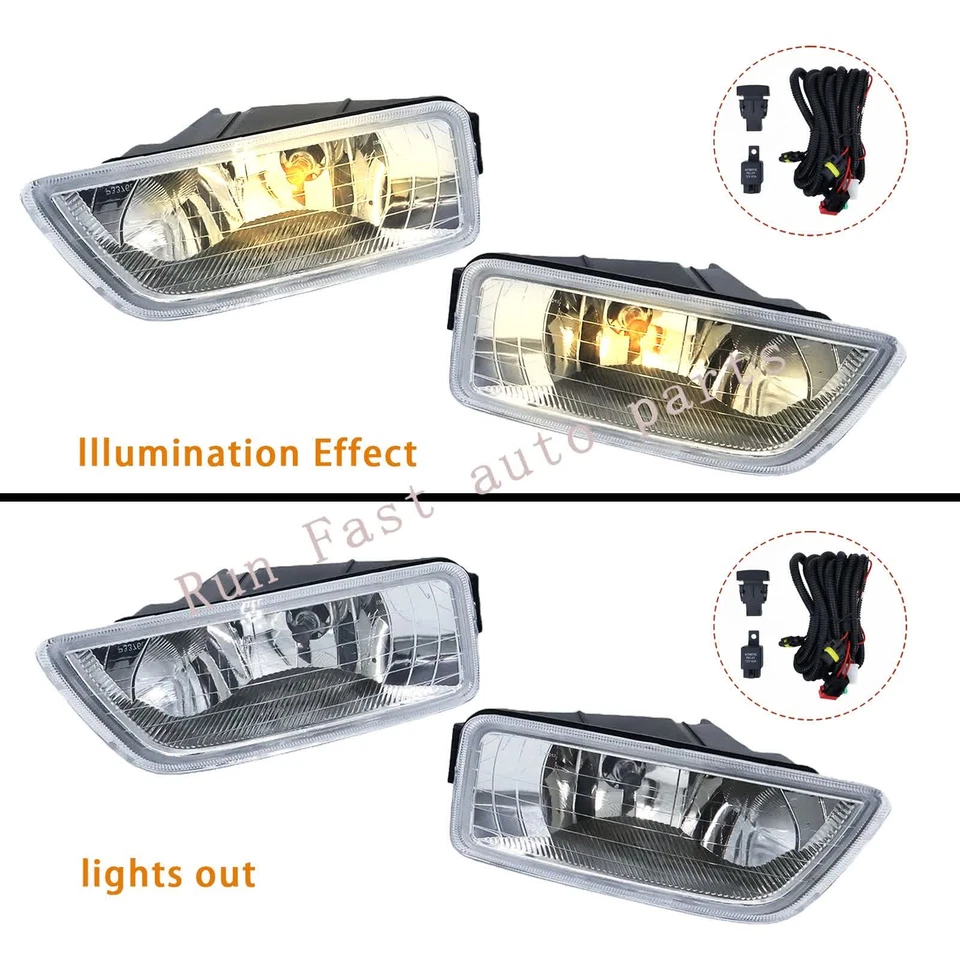 Faro antiniebla de conducción para parachoques delantero Honda Accord 2003-2007 4 puertas 2X con cable Foto 4 de 4