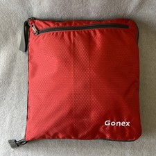 Bolsa de Lona Gonex Grande Ripstop de Viaje Plegable y Embalable 150 Litros Capacidad Roja