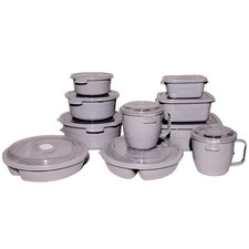 Mikrowellenteller mit Deckel Mikrowellen Töpfe Schüssel Geschirr Suppentopf Dose