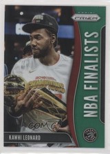 2019-20 Panini Prizm NBA Finalists Green Prizm Kawhi Leonard #1 0b0