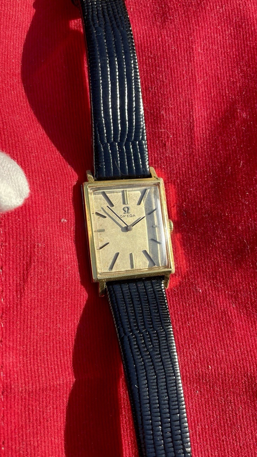 Reloj Omega Tank Manual winding 1960