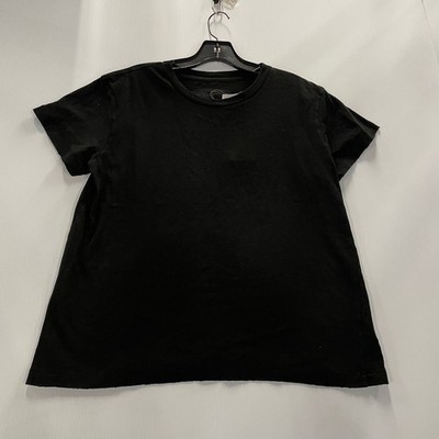 NILI LOTAN Brady Tee Women's Size S Washed Black 10322K35 