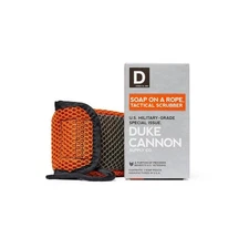 Duke Cannon Tactical Scrubber Soap Pouch - U.S. Military-Grade, Coarse and So...