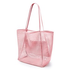 KALIDI BeachNylon Mesh Tote Bag, Casual Tote Bag Hobo Women Foldable MAX 23L ...