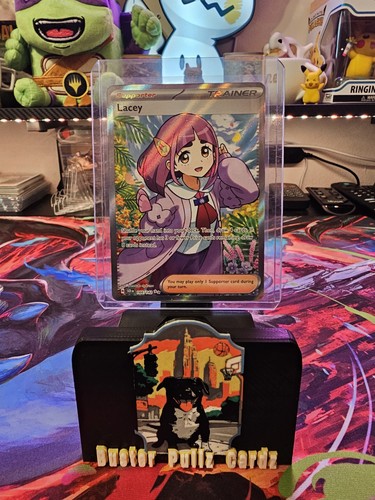 Pokémon Lacey 166/142 Sv07 Stellar Crown Holo Full Art Ultra Rare NM