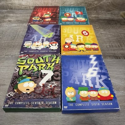 South Park Seasons 2-7 DVD Lot Great Condition