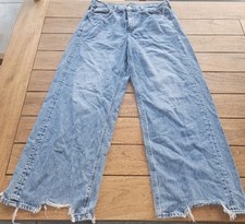 American Eagle Super High-Waisted Baggy Wide-Leg Jean Size 16 Short