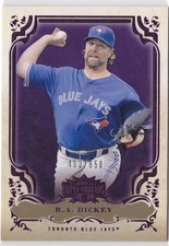 2013 RA Dickey Topps Triple Threads Purple     403/650    #15 (A2027)