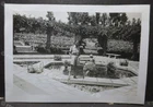 WW2 RAF Sgt Michael J Green at Nouzha Gardens  Alexandria1944 - photo 8 by 5.5cm