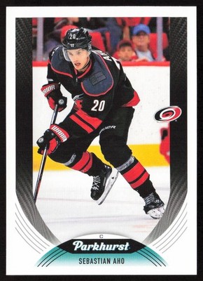 2020-21 Parkhurst Sebastian Aho #38 Carolina Hurricanes