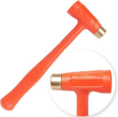 Dead Blow Hammer 1.5lb Dual Head Brass Tip