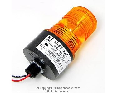 NEW Tomar BC18121 495S 12-80VDC DC Amber Strobe 495S-1280-A - Picture 1 of 3
