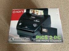 ION PICS 2 PC USB Photo Scanner For Digitising Photos, Slides & Negatives