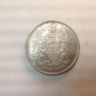 Old New World .800 Silver Coin Lot 1965 Canada Canadian 50 Cents .300 ASW KM#63