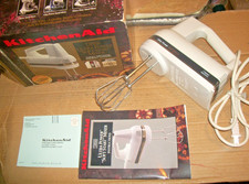 Kitchenaid Ultra Power Soft Start 7-speed Hand Mixer Khm7twh With Box - Usa Kitchenaid Ultra Power Soft Start 7-speed Hand Mixer Khm7twh With Box - Usa