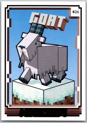2024 Panini Minecraft - #26 Goat