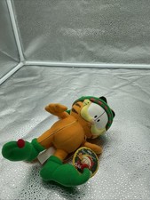 Garfield Vintage Plush Russell Stover Christmas Elf