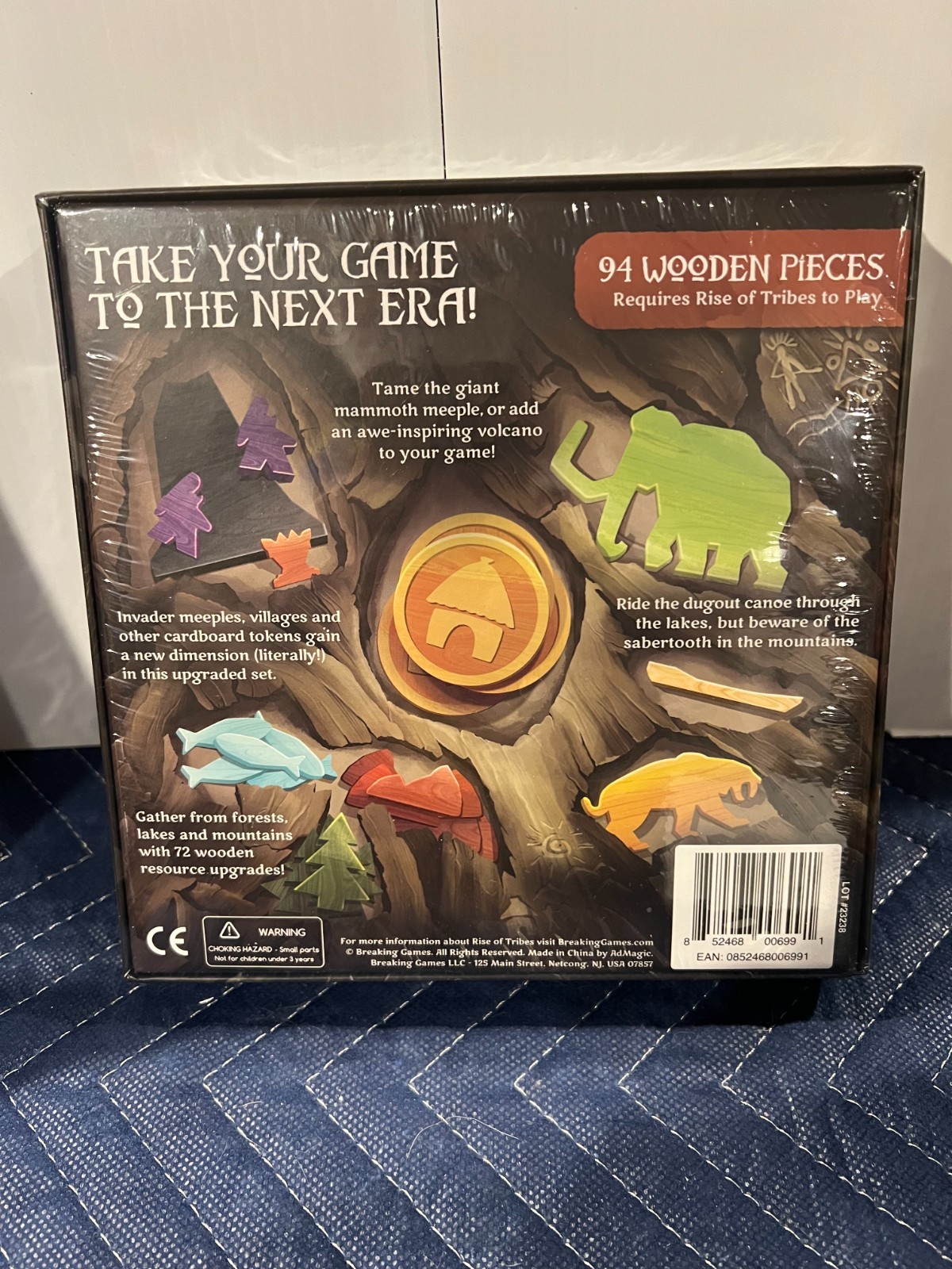 Rise of Tribes Complete Kickstarter Board Game with Extras Breaking Games NEW