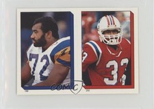 1986 Topps Album Stickers Tony Collins Kent Hill #250-100 0l1