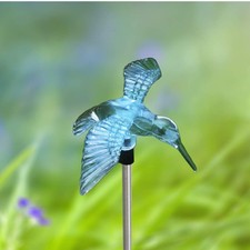 Outdoor Solar Garden Stake Light - Color Changing Decorative LED Stake Lamp I...