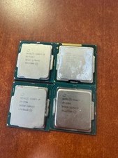 Lot of 4x Intel Processor  Read description