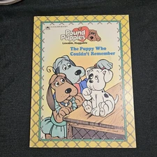 Pound Puppies The Puppy Who Couldn’t Remember Little Golden Book Vintage HC 1986