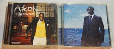 (2) Akon Album CD Lot 2008 Freedom & 2006 Konvicted