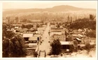 Bridge Street Looking South Princeton British Columbia RPPC Canada
