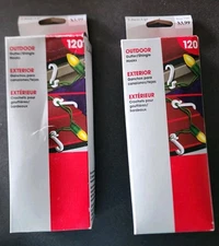 Lites Up Gutter Shingle Hooks Christmas String Lights 120 Pack Vintage (2 Packs)