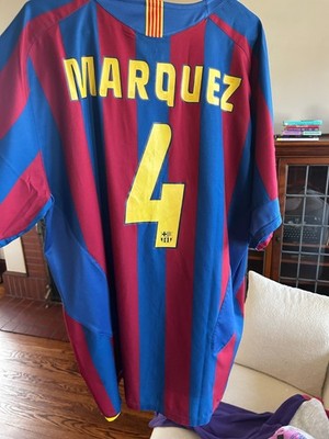 Nike Rafael Marquez FC Barcelona 2005/06 La Liga XL | eBay