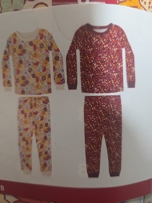 MEMBERS MARK 4-PIECE ORGANIC COTTON PAJAMA SET SIZE 6