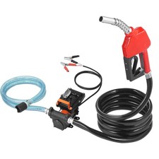 Fuel Transfer Pump, 12V DC 15 GPM 1/ 4 HP, Portable Electric Diesel Transfer