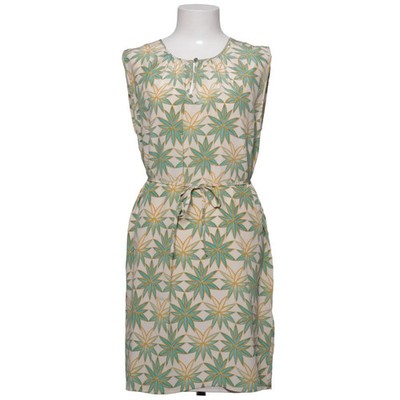 Hoss Intropia, Kleid, Größe: 40, Grün/Beige/Mehrfarbig, Polyester/Seide #DZQ
