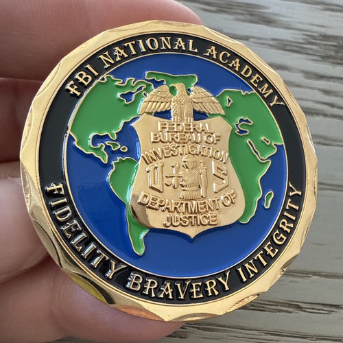 Unreal FBI National Academy NA Ultra Limited Challenge Coin RARE Mint