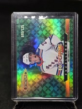 2021-22 UD STATURE ROOKIE EXCELLENCE GREEN SP /125 NILS LUNDKVIST #RE-33 RANGERS