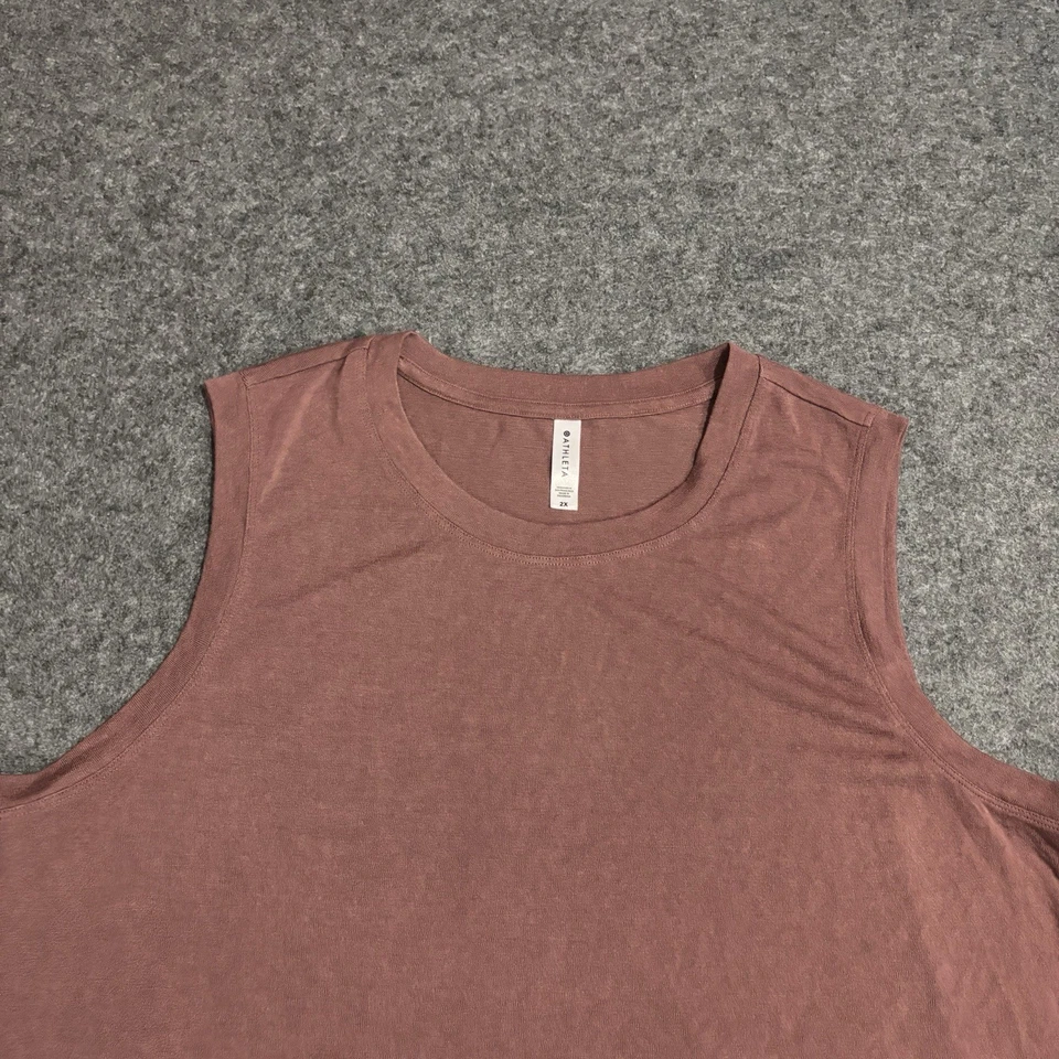 Athleta Майка женщин 2 X без рукавов Activewear повседневный - Изображение 3 из 4