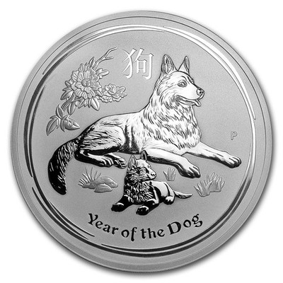 2018 Australia 10 oz Silver Lunar Dog BU | eBay