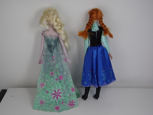 Disney Store Frozen Anna and Elsa dolls Fashion 11" Classic & Frozen fever - Picture 6 of 7