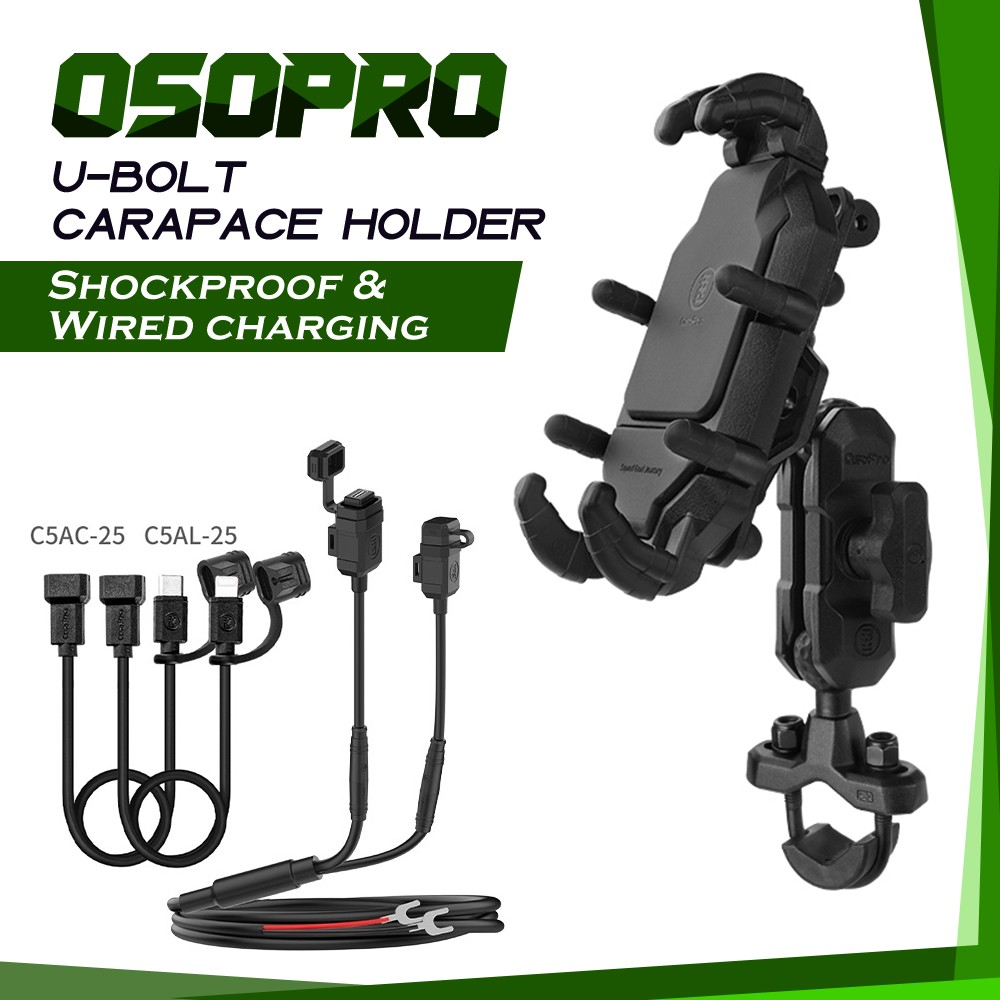 Waterproof Motorcycle Phone Mount – Vinciann Claw Grip For Scooters & Bikes