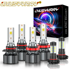 Led Headlightfog Light For Gmc Sierra 1500 2500hd 3500hd 2007 2008 2009-2013 A