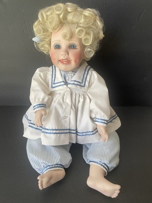 Virginia Ehrlich Turner Porcelain Doll Michelle Hamilton Collection 1991