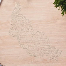  2PCS Fishing Net Decor: Fish Net Nautical Decor for Home Beach House Ship -