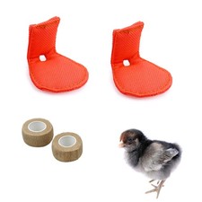 2 Pack Chick Hobble Brace Chick Splay Leg Brace for Newly Hatched Chicks Baby...
