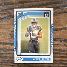 Panini Donruss Optic Rated Rookie Xavier Legette Panthers #299 Football 2024