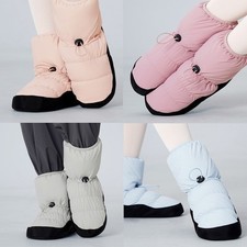 Lightweight Polyester Dance Shoes Warm Lining Cold Protections Wear Boot
